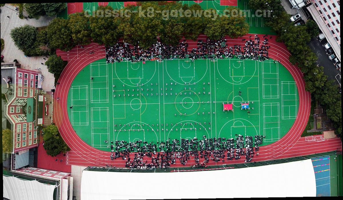 海岸线、城市轮廓与内容卡片叠加的极简插画